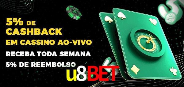 Promoções do cassino ao Vivo u8bet